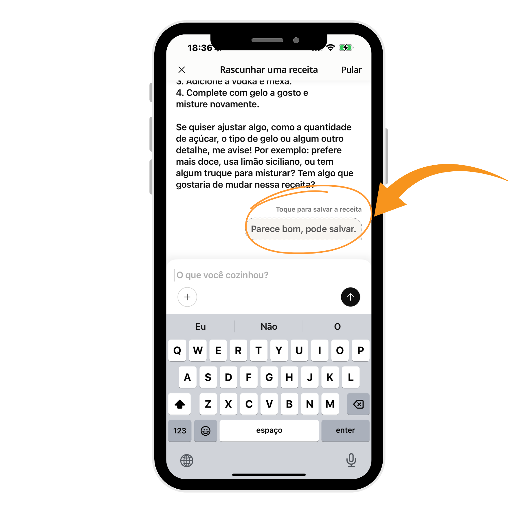 ✨ Apresentamos o Assistente de Receitas com IA da Cookpad