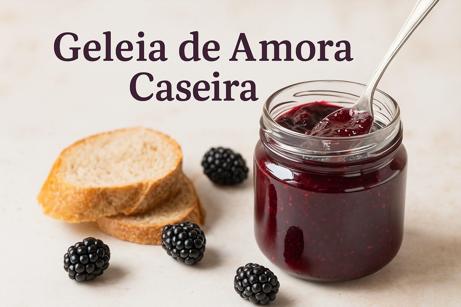 Geleia de amora: passo a passo para fazer em casa