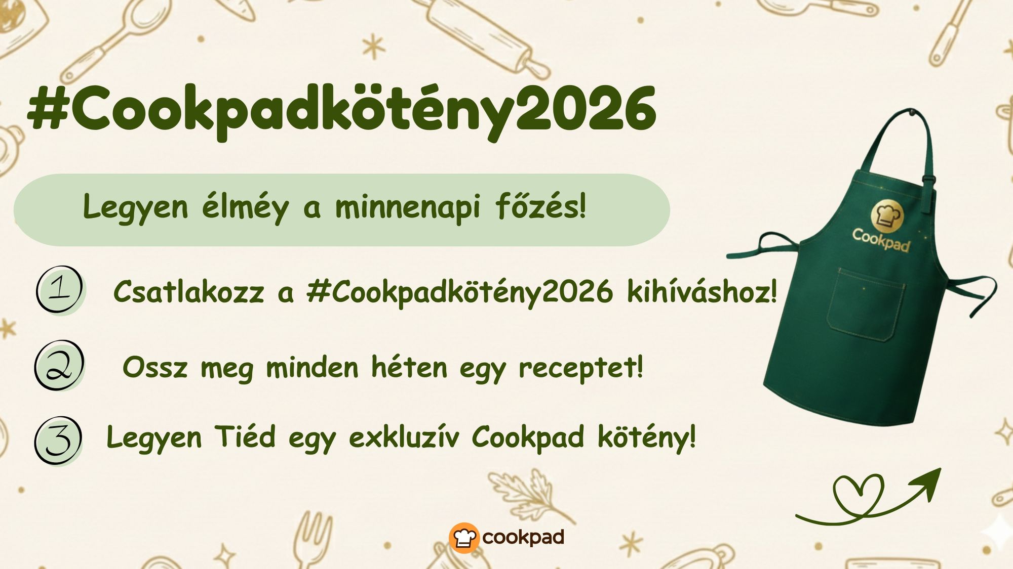 Cookpadkötény 2026