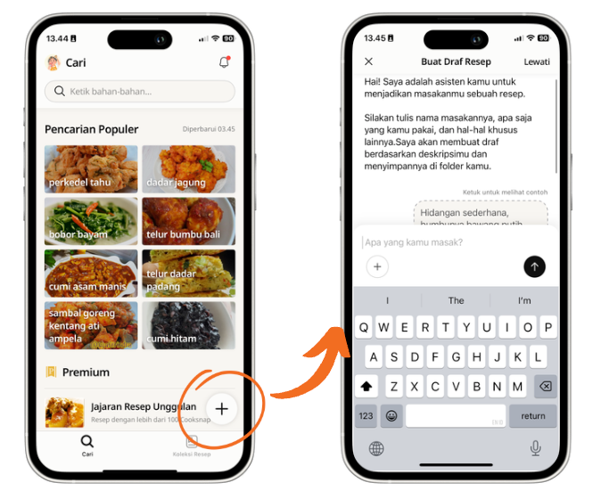 Kenalkan Asisten AI Baru dari Cookpad—Cara Lebih Praktis untuk Membuat Resep