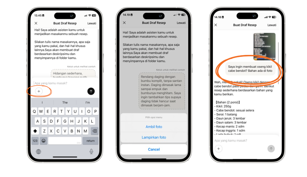 Kenalkan Asisten AI Baru dari Cookpad—Cara Lebih Praktis untuk Membuat Resep