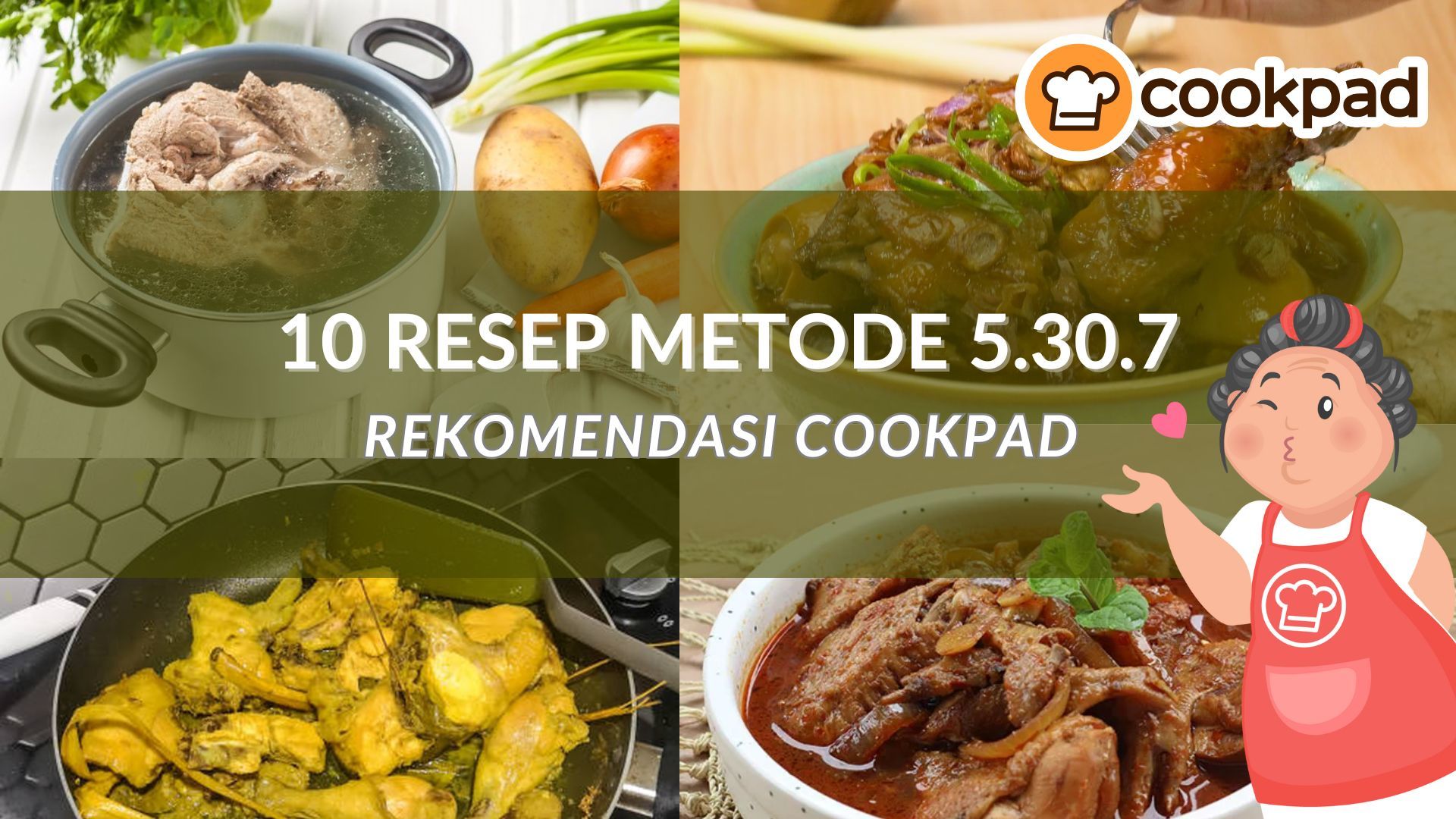 10 Resep Rekomendasi Metode Masak 5:30:7
