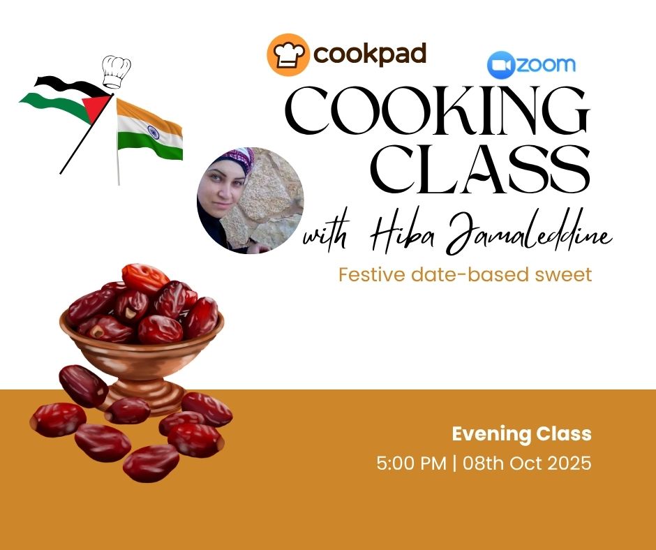 Zoom Cooking Class 🥳 Let’s make Sesame Date Fingers!