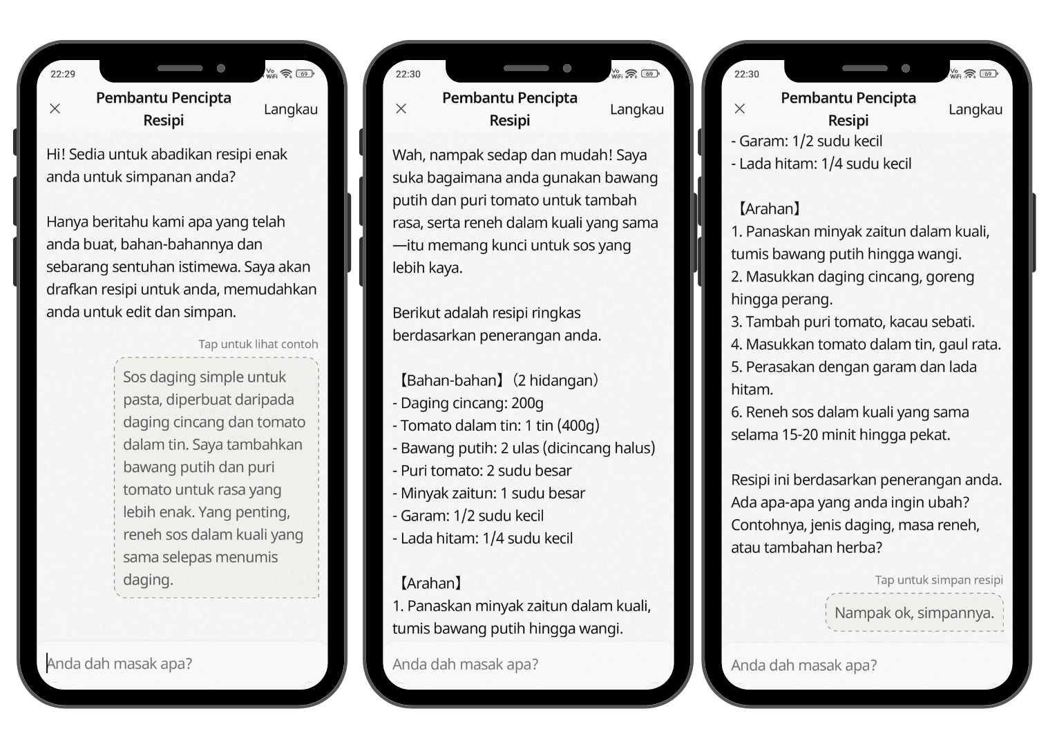 Tulis Resipi Kini Lebih Mudah dengan Pembantu AI!
