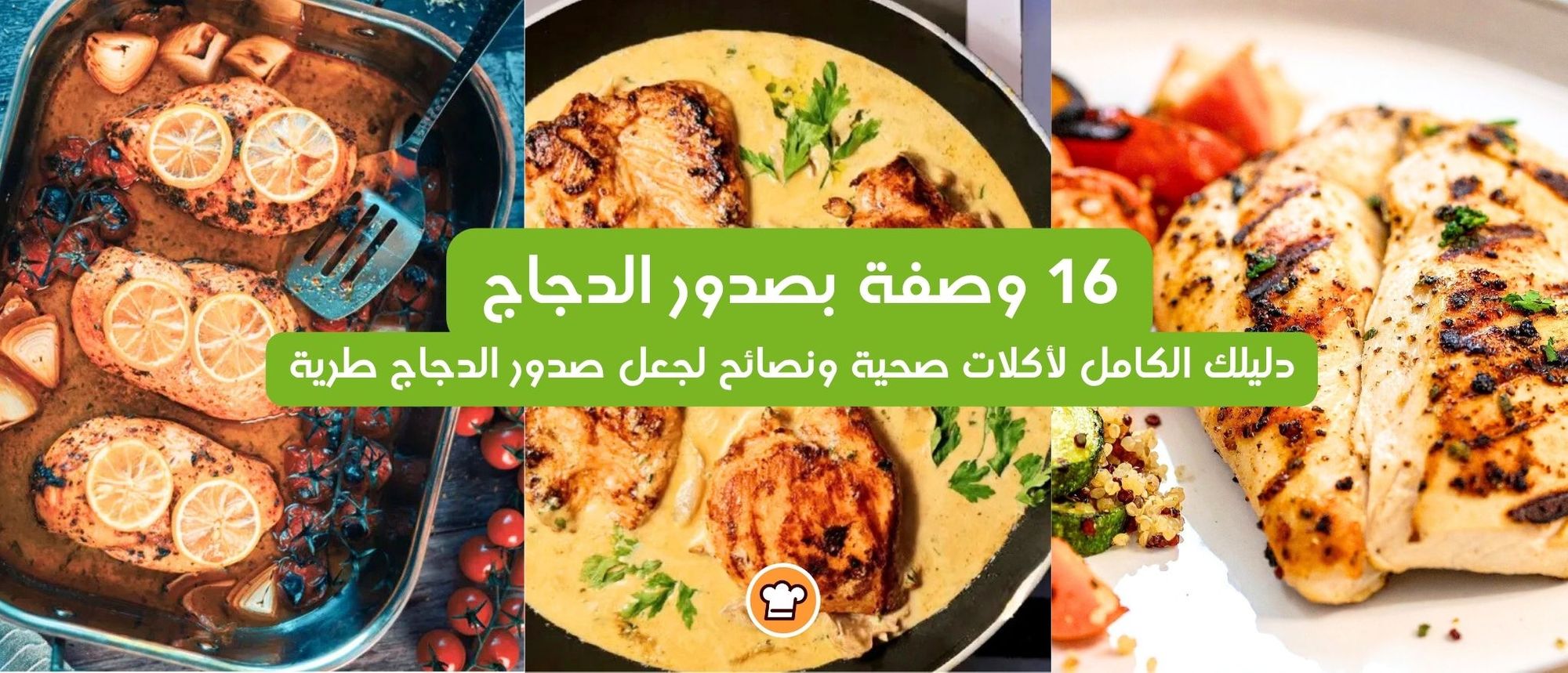 16 وصفة بصدور الدجاج: دليلك الكامل لأكلات صحية مع نصائح لجعل صدور الدجاج طرية