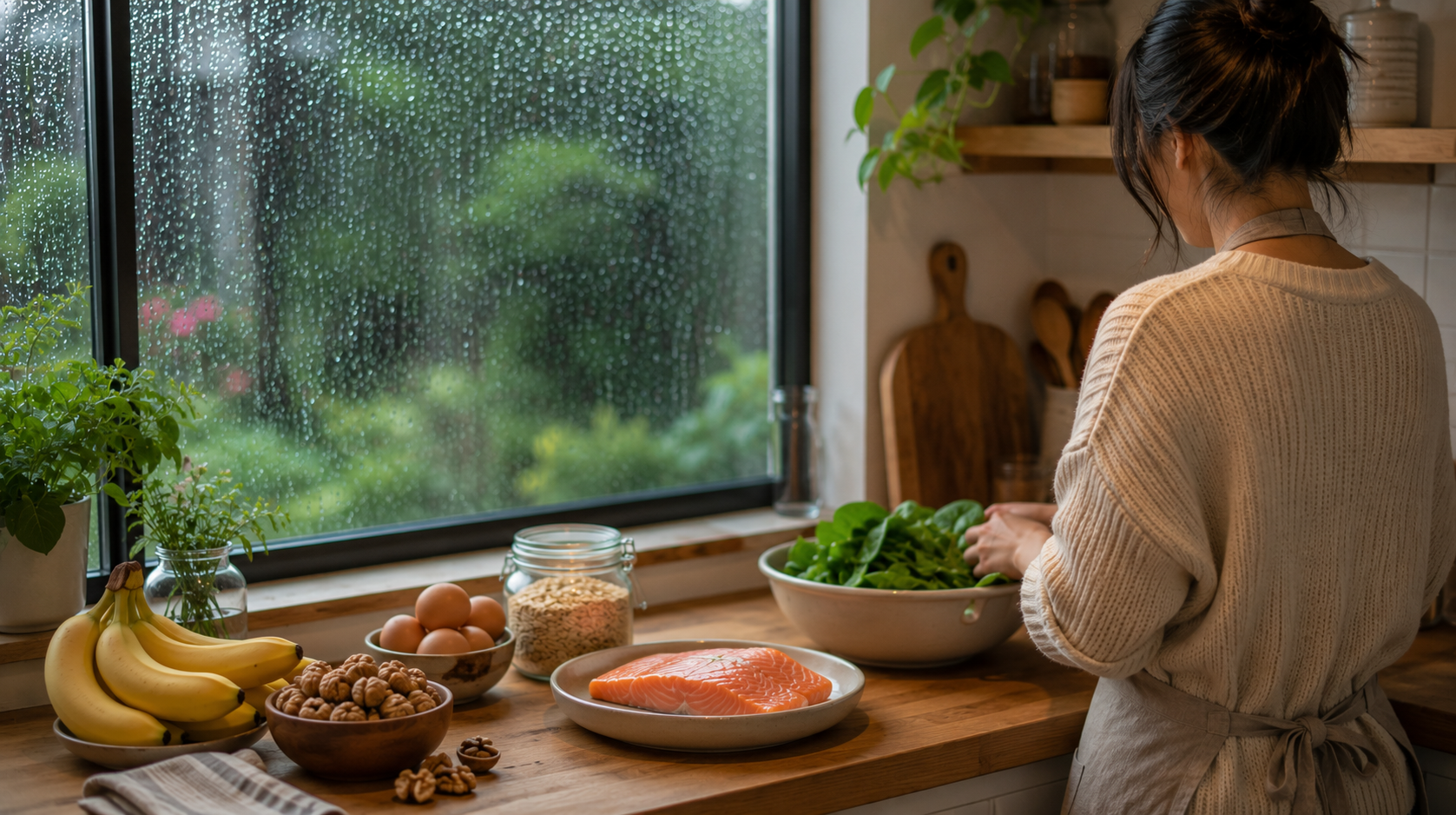 梅雨季好憂鬱？10 種科學證實吃了會開心的「快樂食材」與家常吃法