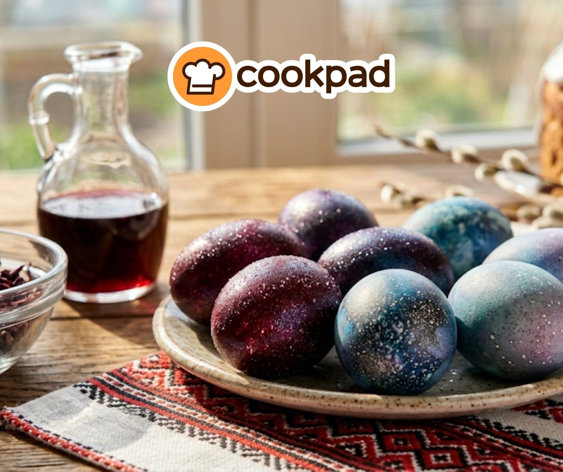 Магія в каструлі: фарбуємо крашанки «мерехтливим» вином та натуральними градієнтами