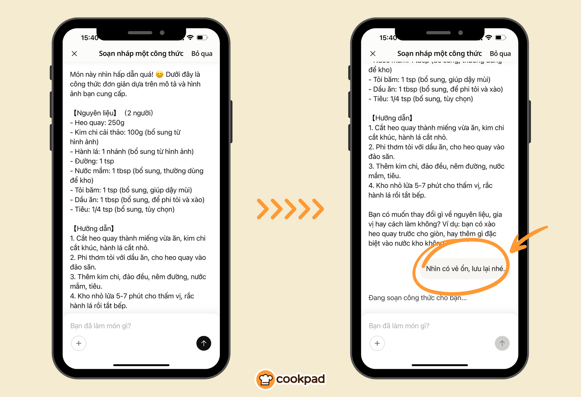 Cookpad ra mắt Trợ lý AI: Cách mạng hóa việc viết công thức nấu ăn!