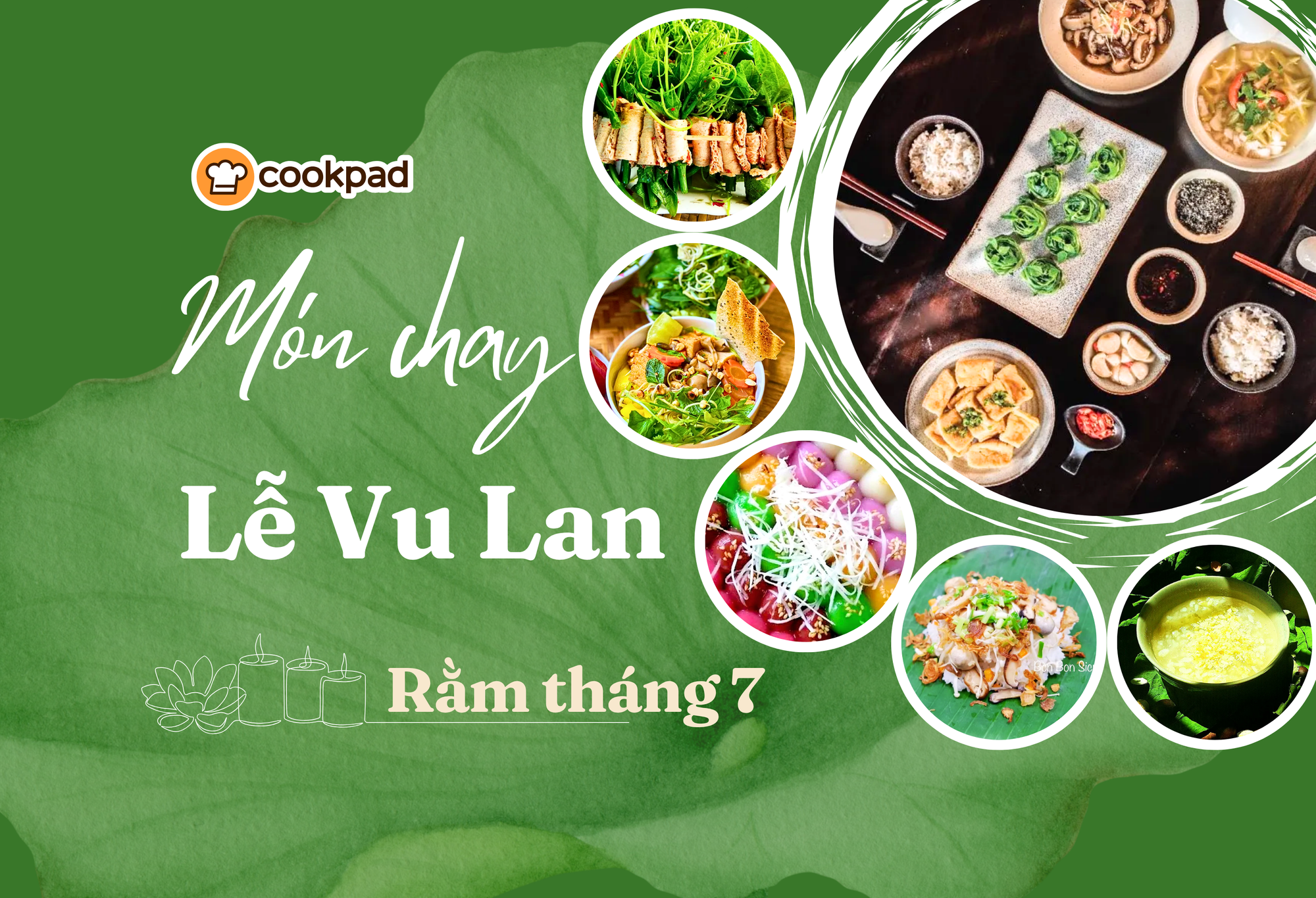 Món chay lễ Vu Lan (Rằm tháng 7)