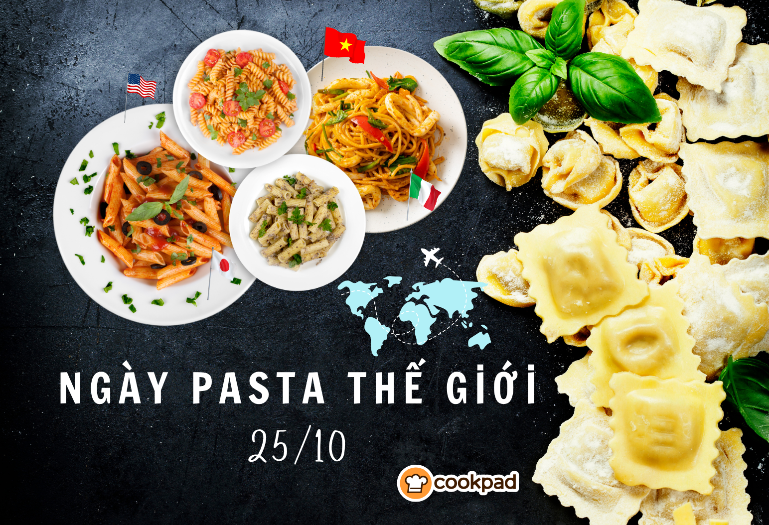 Khám phá món ăn còn được yêu thích hơn cả Pizza tại Ý - Bản đồ các món Pasta được ưa chuộng trên khắp thế giới!